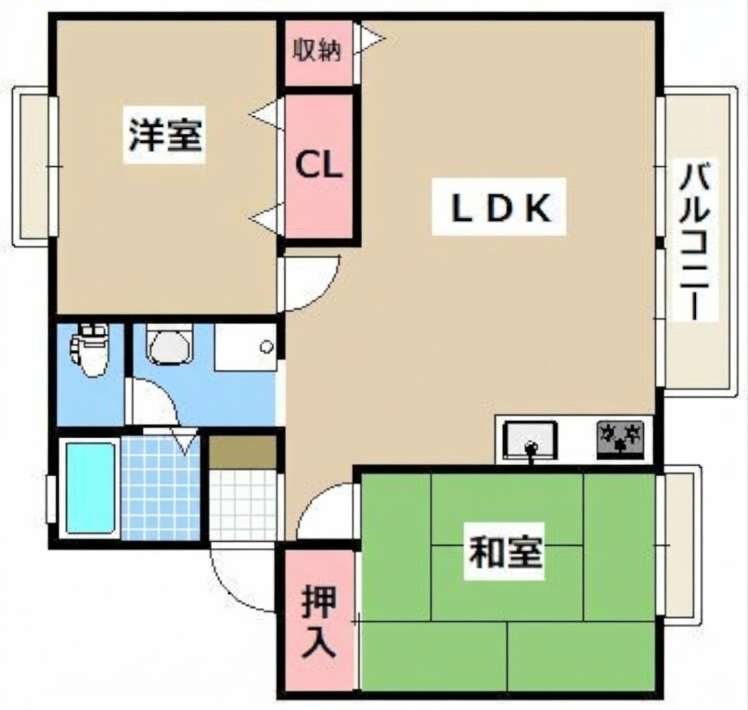 レオコート21の間取り