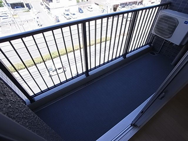 神戸市兵庫区下沢通８丁目の賃貸マンションのバルコニー|バルコニー