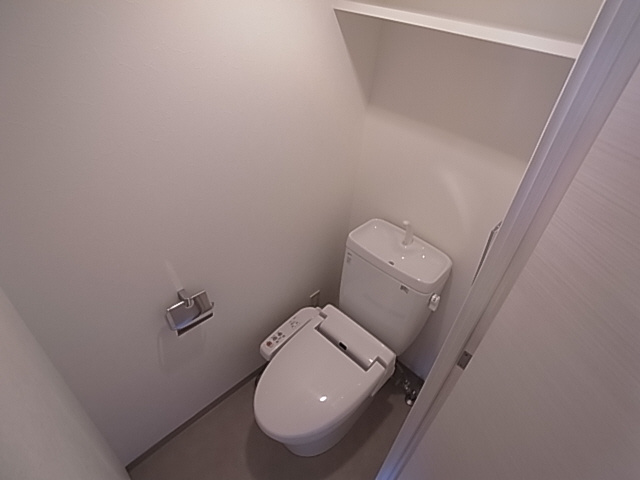 神戸市兵庫区下沢通８丁目の賃貸マンションのトイレ|ウォッシュレット付トイレ