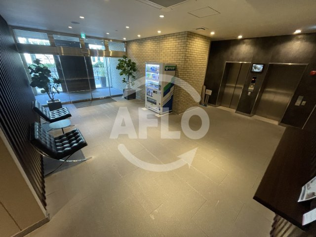 ハビテ靭センターコートのロビー|ハビテ靭センターコート　高級感溢れるロビーホール