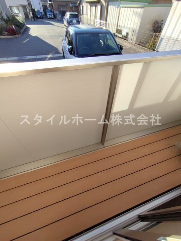 オレンジガーデンＡのバルコニー