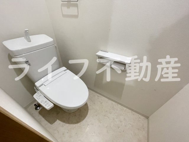 ソレイユ永和のトイレ|ゆったりとした空間のトイレです
