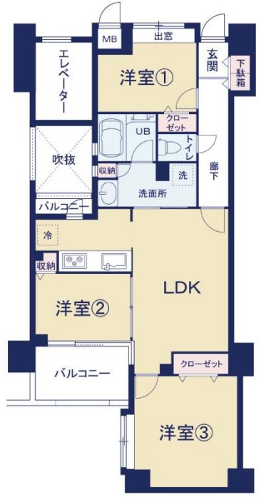 東急田園都市線「宮崎台」藤和シティコープ宮崎台Ⅱの画像