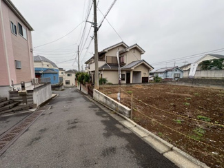 【前面道路含む現地写真】 | 川越市豊田町2丁目　建築条件なし売地　東武東上線『川越駅』徒歩25分　【大東東小学区】