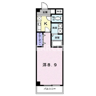 【間取り】 | ボヌールＳ