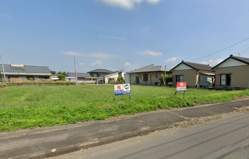 北諸県郡三股町大字樺山の売地の外観