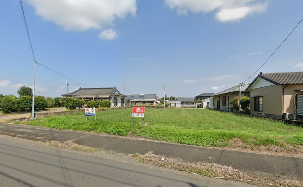 北諸県郡三股町大字樺山の売地の外観