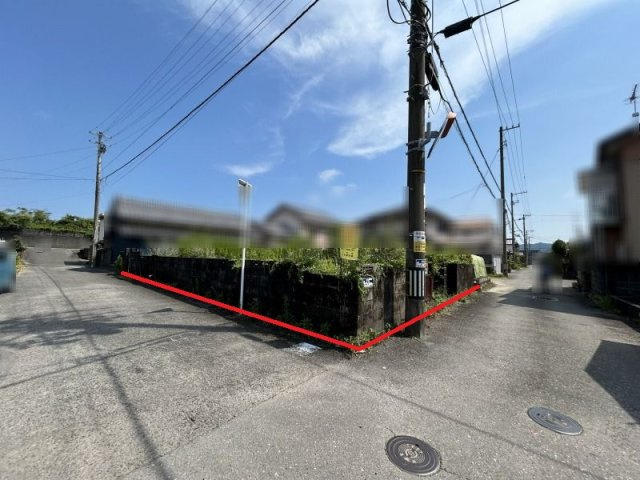 土佐市宇佐町宇佐　売土地の前面道路含む現地写真