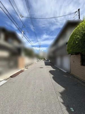 【前面道路含む現地写真】 | 西宮市　甲子園砂田町　中古戸建