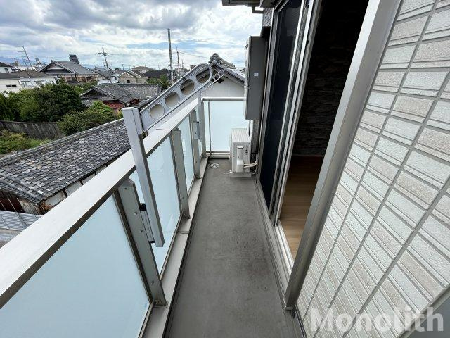 アーバーオークスのバルコニー