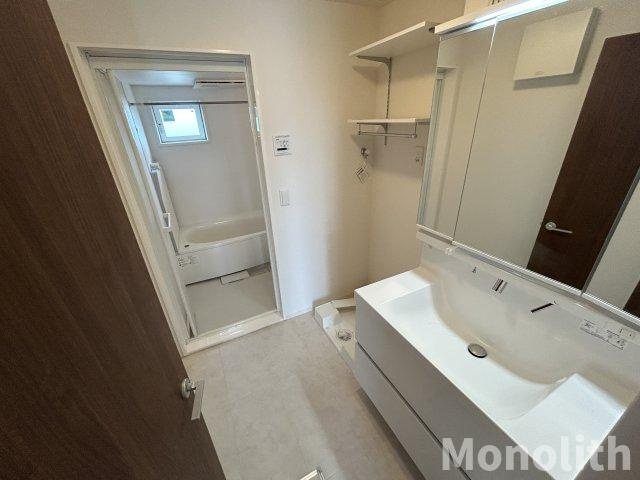 アーバーオークスの洗面所