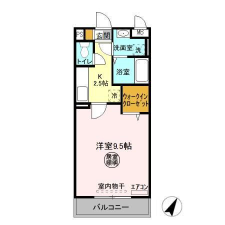 メルベーユ・ソフィアの間取り