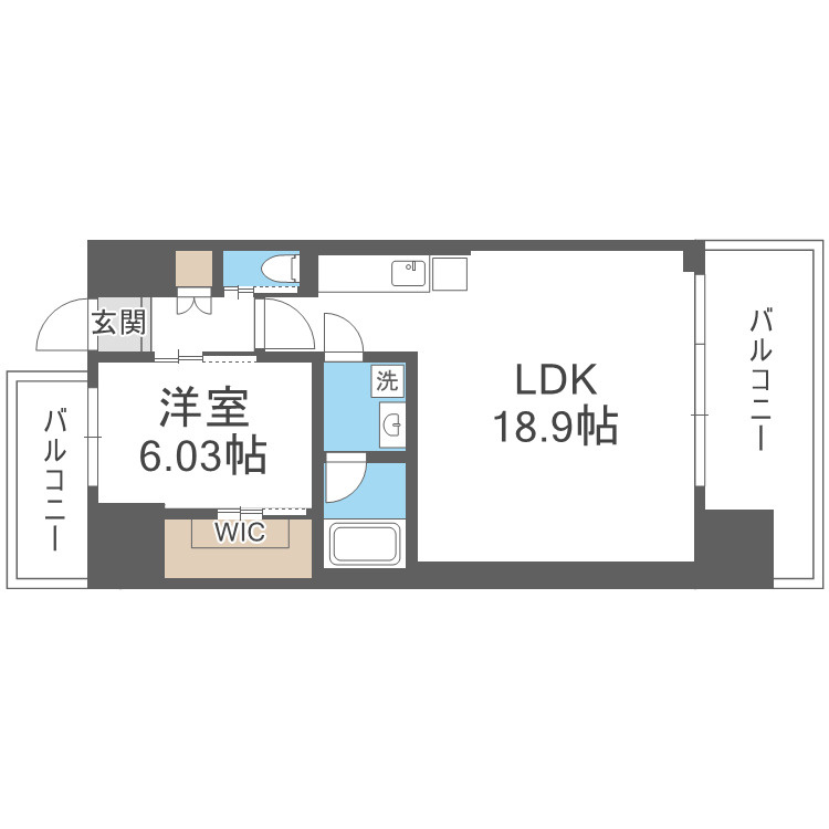 プレジオ新大阪EUROの間取り