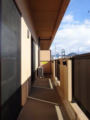 フェリオ仙北のバルコニー