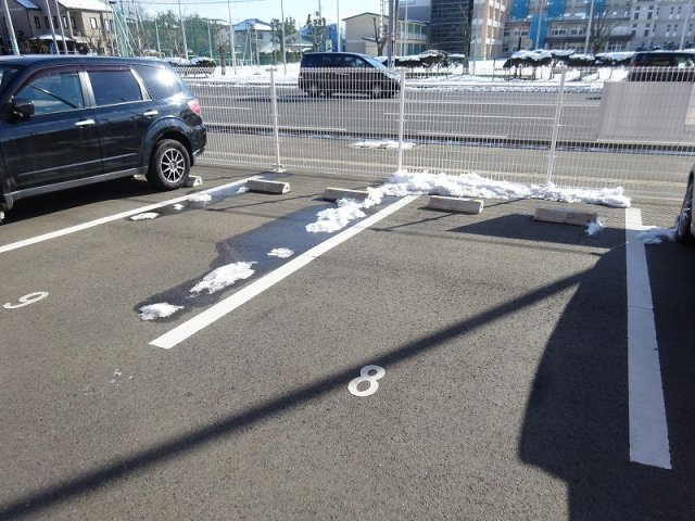 フェリオ仙北の駐車場