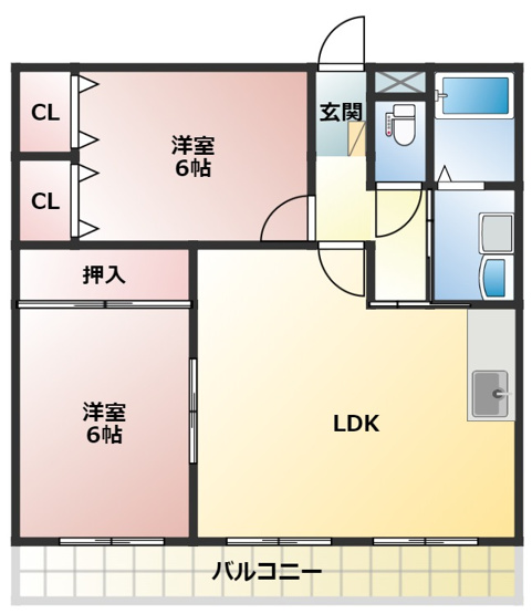 【間取り】 | グリーンロード草間