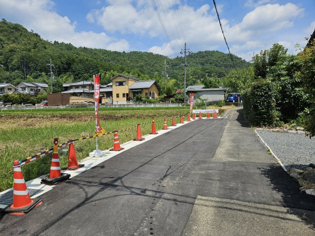 北嵯峨の外観|前面道路約５ｍ