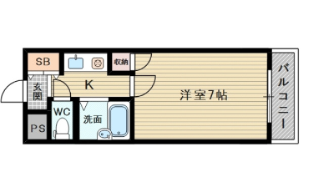 【間取り】 | シャルム橋本Ⅲ