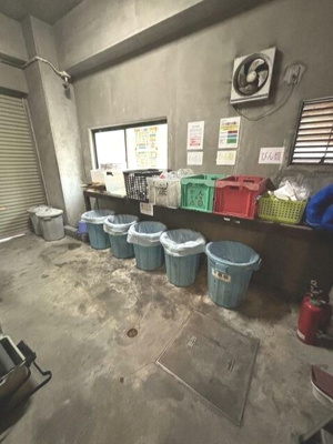 【その他共用部分】 | マートルコート桜台 | 敷地内にごみ置き場があります(^^)/