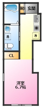 レピュア武蔵小杉レジデンスの間取り|ペット飼育可♪（小型犬又は猫1匹まで）