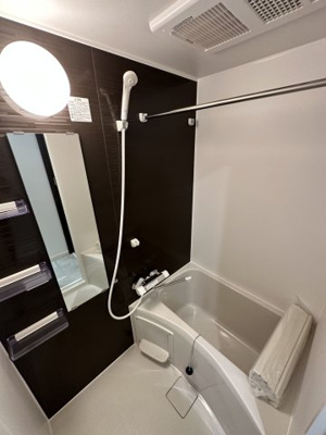 【浴室】 | ベイルーム本厚木旭町 | 便利なシングルレバー付き！