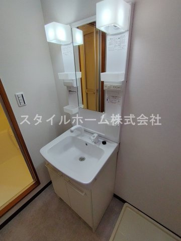 グリーンロード草間の洗面所