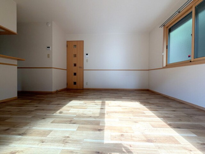 ＬＤＫ12.5帖　2面採光・ＴＶインターホン・エアコン付き