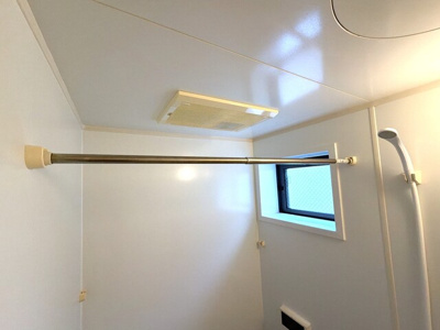 雨の日やカビ対策にに嬉しい浴室乾燥機付き