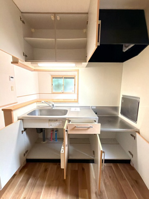 収納力あるキッチン