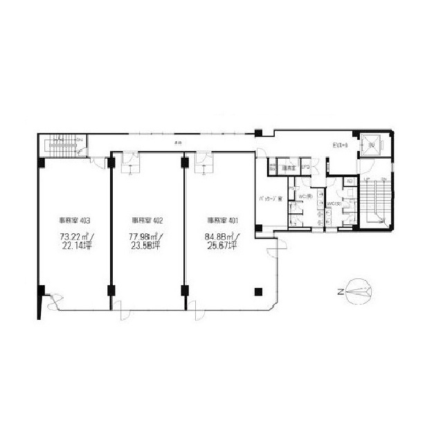 プライム岐阜金町の間取り
