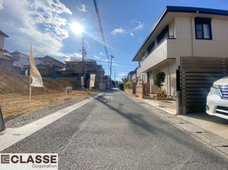【前面道路含む現地写真】 | 宇治市木幡御蔵山　2区画　C号地　売土地　建築条件無し