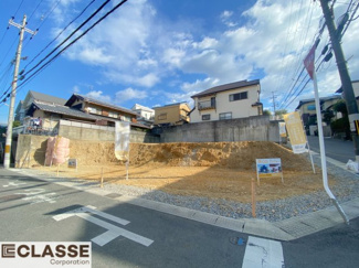 【前面道路含む現地写真】 | 宇治市木幡御蔵山　2区画　D号地　売土地　建築条件無し
