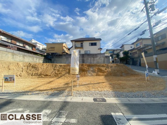 【前面道路含む現地写真】 | 宇治市木幡御蔵山　2区画　D号地　売土地　建築条件無し