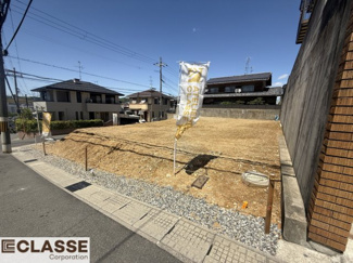 【前面道路含む現地写真】 | 宇治市木幡御蔵山　2区画　D号地　売土地　建築条件付き