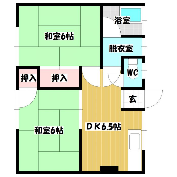 メイプルハイムの間取り