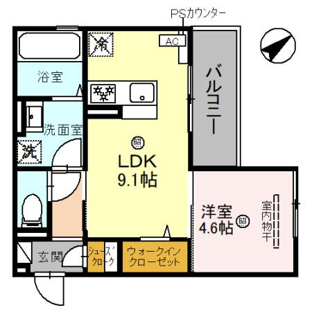 サニーグリーンの間取り