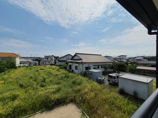 【新築戸建】平泉崎第7※子育て支援対象※の展望|1号棟写真　バルコニーからの眺望です。