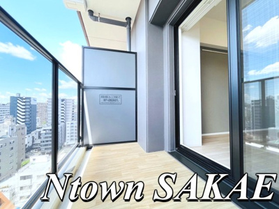 【バルコニー】 | メイクス鶴舞Ⅱ | バルコニー付きです