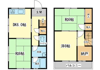 辻井1丁目黒田借家
