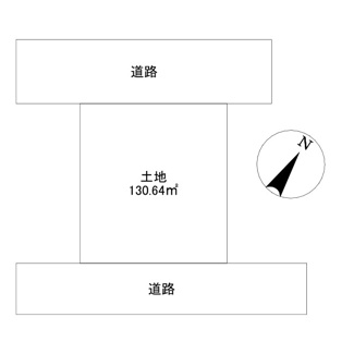 【土地図】 | 八幡3丁目　売土地