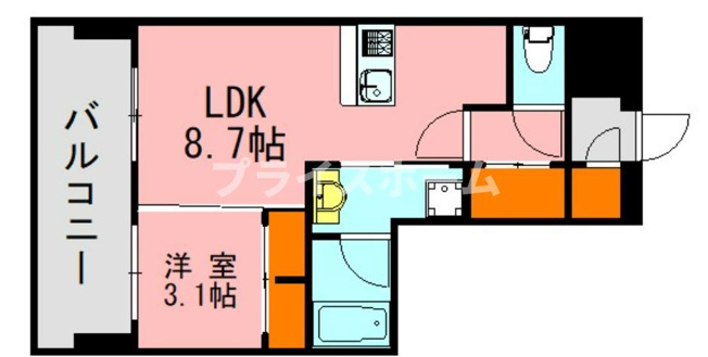 【間取り】 | LANDIC　K320　仲介手数料、初期費用が安いプライスホームです！