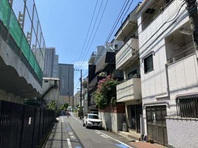 【前面道路含む現地写真】 | 江東区亀戸２丁目の売地