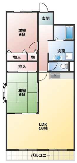 【間取り】 | ウエストコート