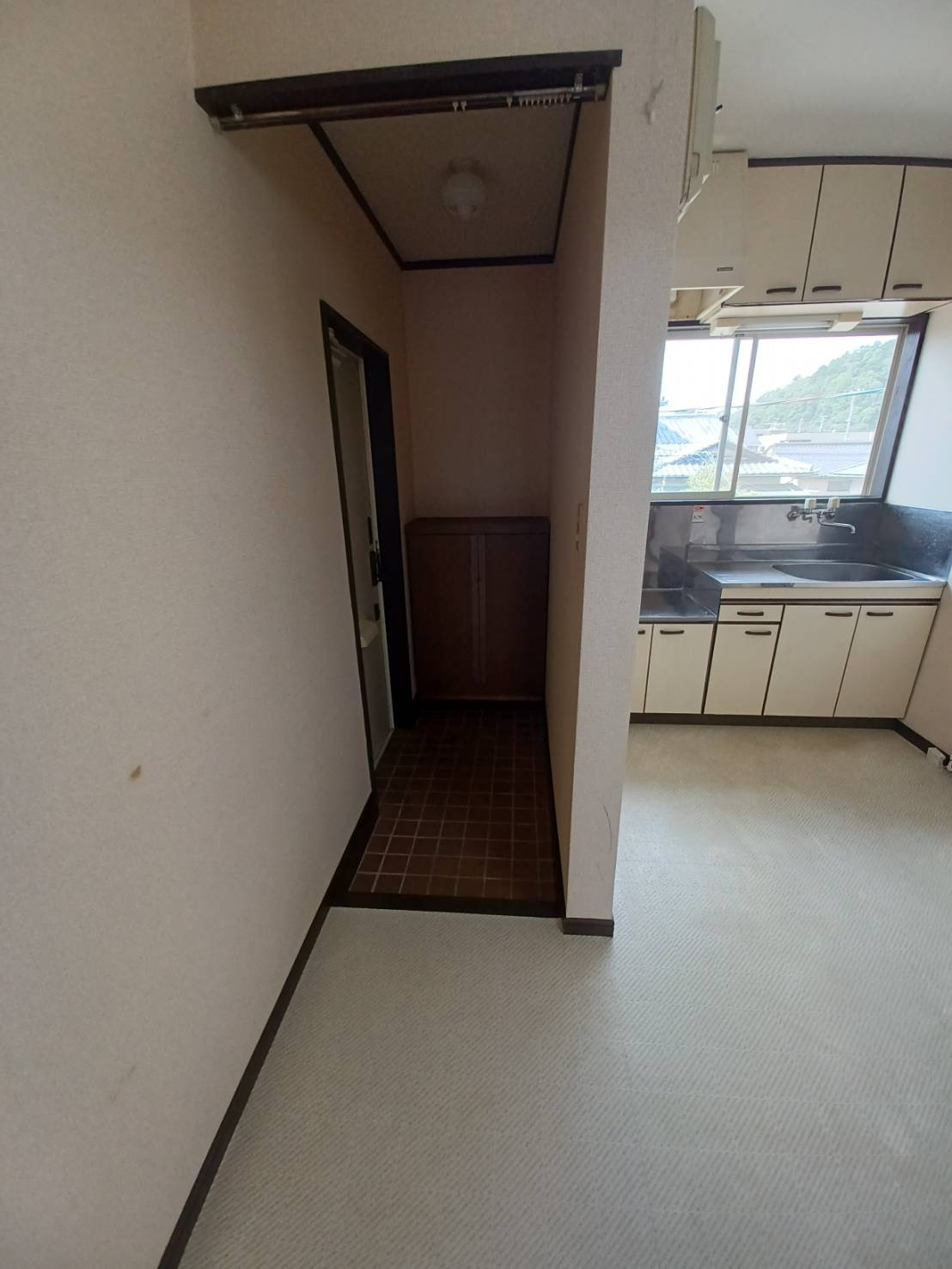 ゆうハイツⅠの玄関