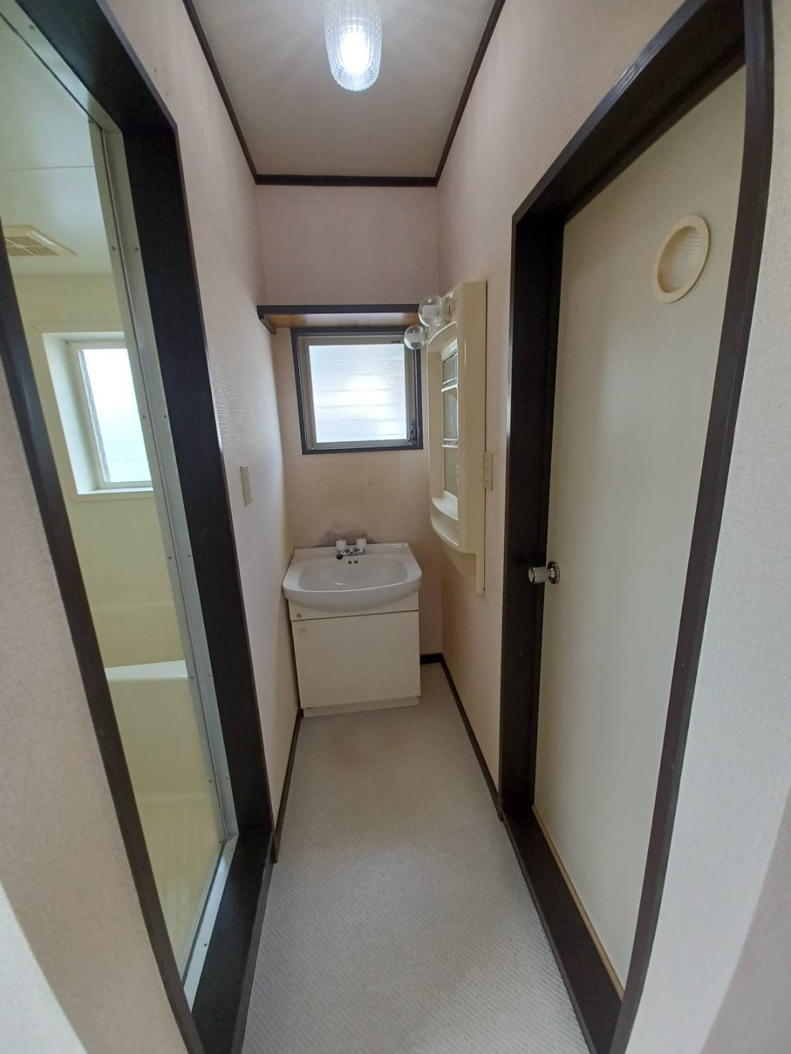 ゆうハイツⅠの洗面所