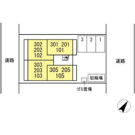 D-avance池端　　刈谷市近郊の賃貸ならクラスホーム刈谷店の区画図