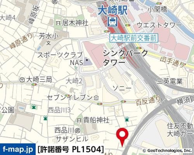 【地図】 | サンテミリオン品川西