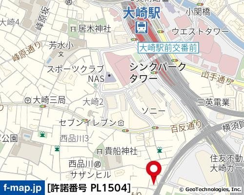 【地図】 | サンテミリオン品川西