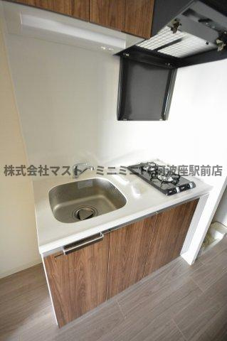 ララプレイス大阪福島プレッソのキッチン