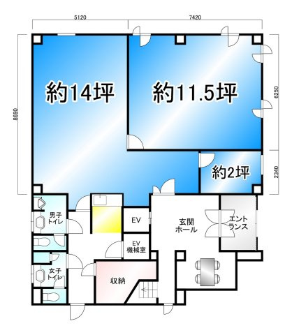 TMビルの間取り